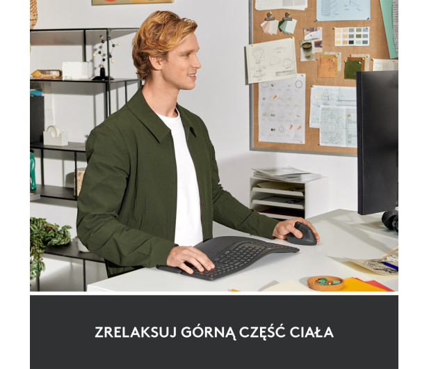 LOGITECH Lift Left Vertical Ergonomic 910-006474 - 743066 - zdjęcie 11